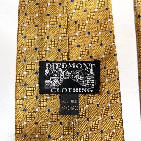 EUC Piedmont Clothing Diamond Pattern Tie - Picture 7 of 7